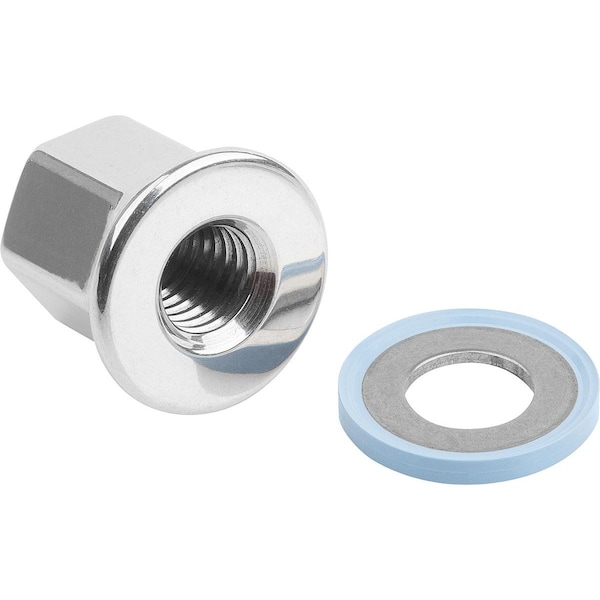 Kipp Cap Nut, M10, 316 Stainless steel, Polished, 20 mm H K1594.104 - main
